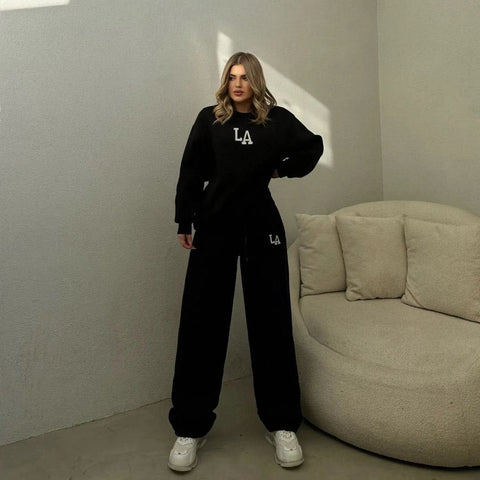 LA Fleece Tracksuit Set