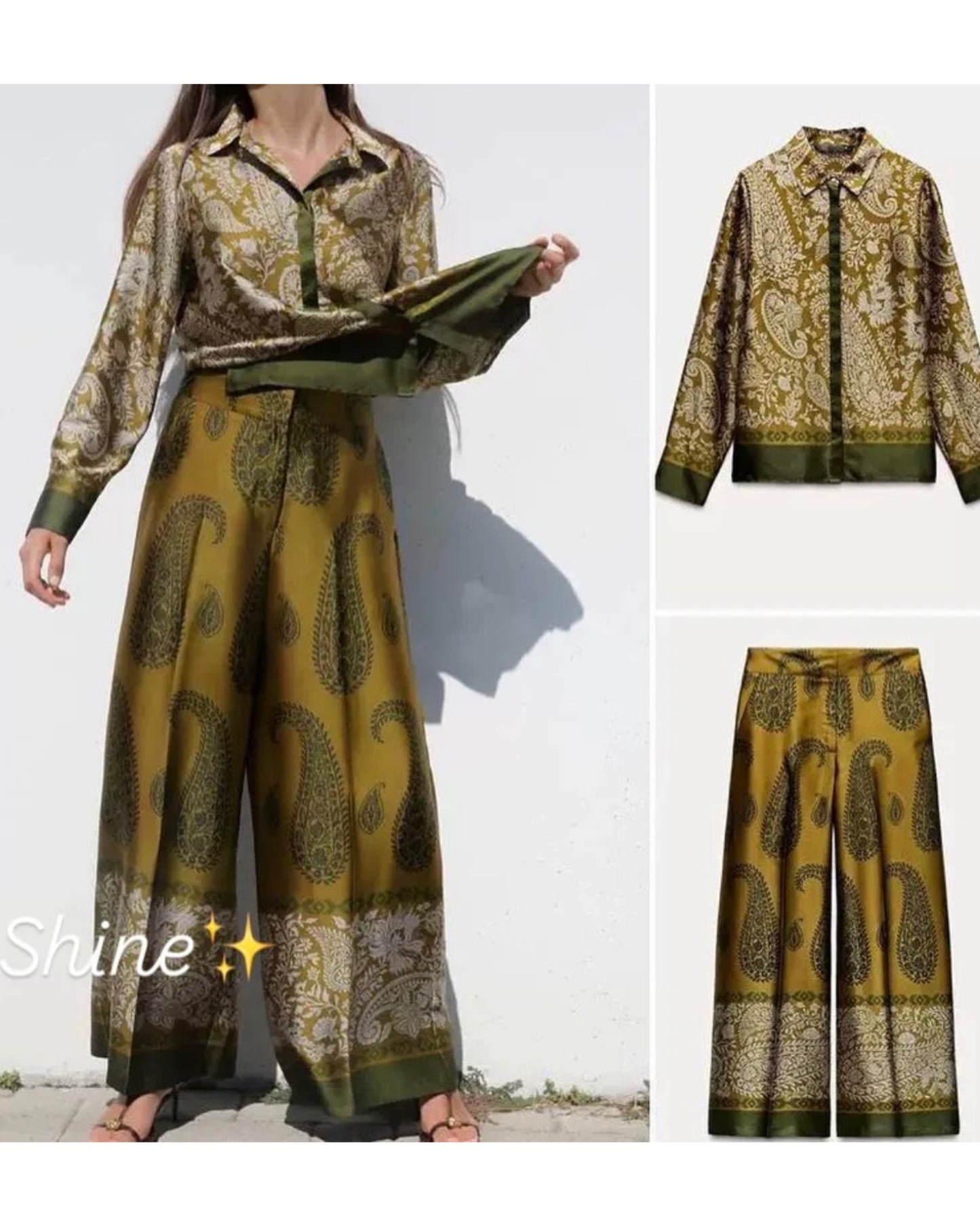 Paisley Luxe Coords Set