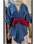 Denim Bow Bluose
