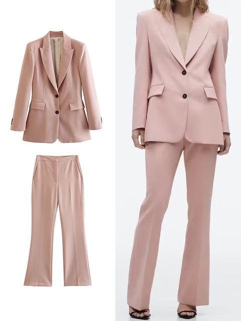 Spring Blazer Pant Set