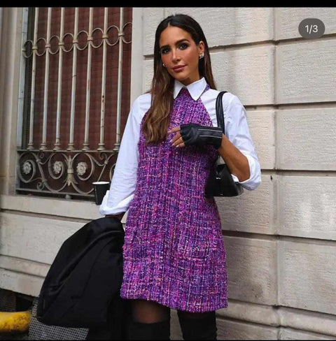 Venice Luxe Tweed Dress