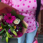 Pink Polka Dot Affair Top