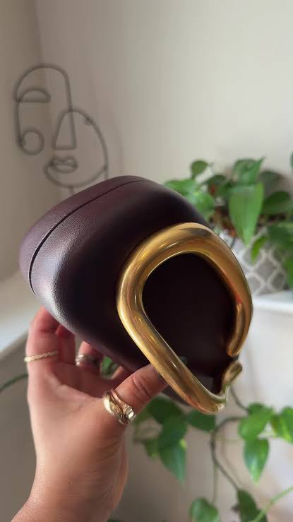 Opulence Arc Clutch Bag