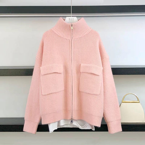 Anna Wool Knit Jacket