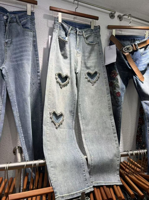 Heart Beat Glam Luxe Denim