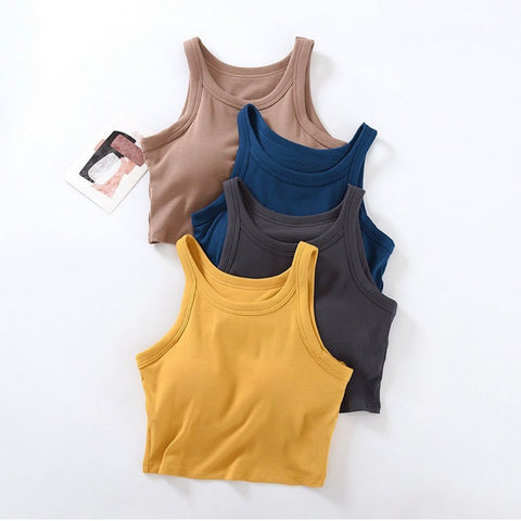 Riyo Tank Top With Inbuilt Bra