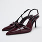 Zaraa Cherry Heels