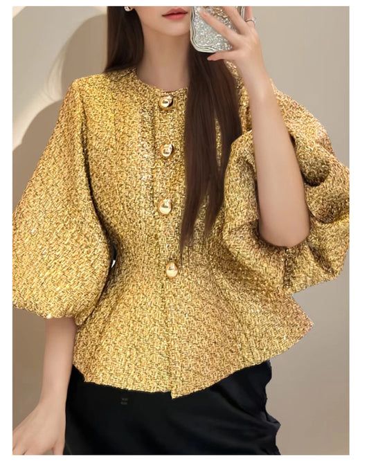 Golden Hour Luxe Top