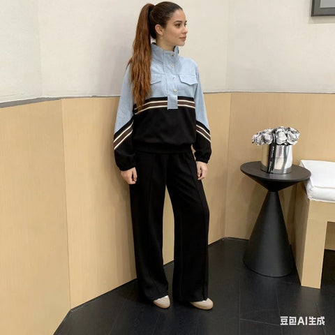 Denim Dash Luxe Cords Set