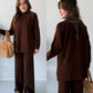 Aza Knitted Wollen Cords Set