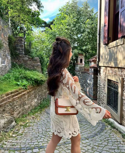 Ivory Whimsy Lace Dress