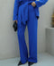 Blue Blazer Pant Set