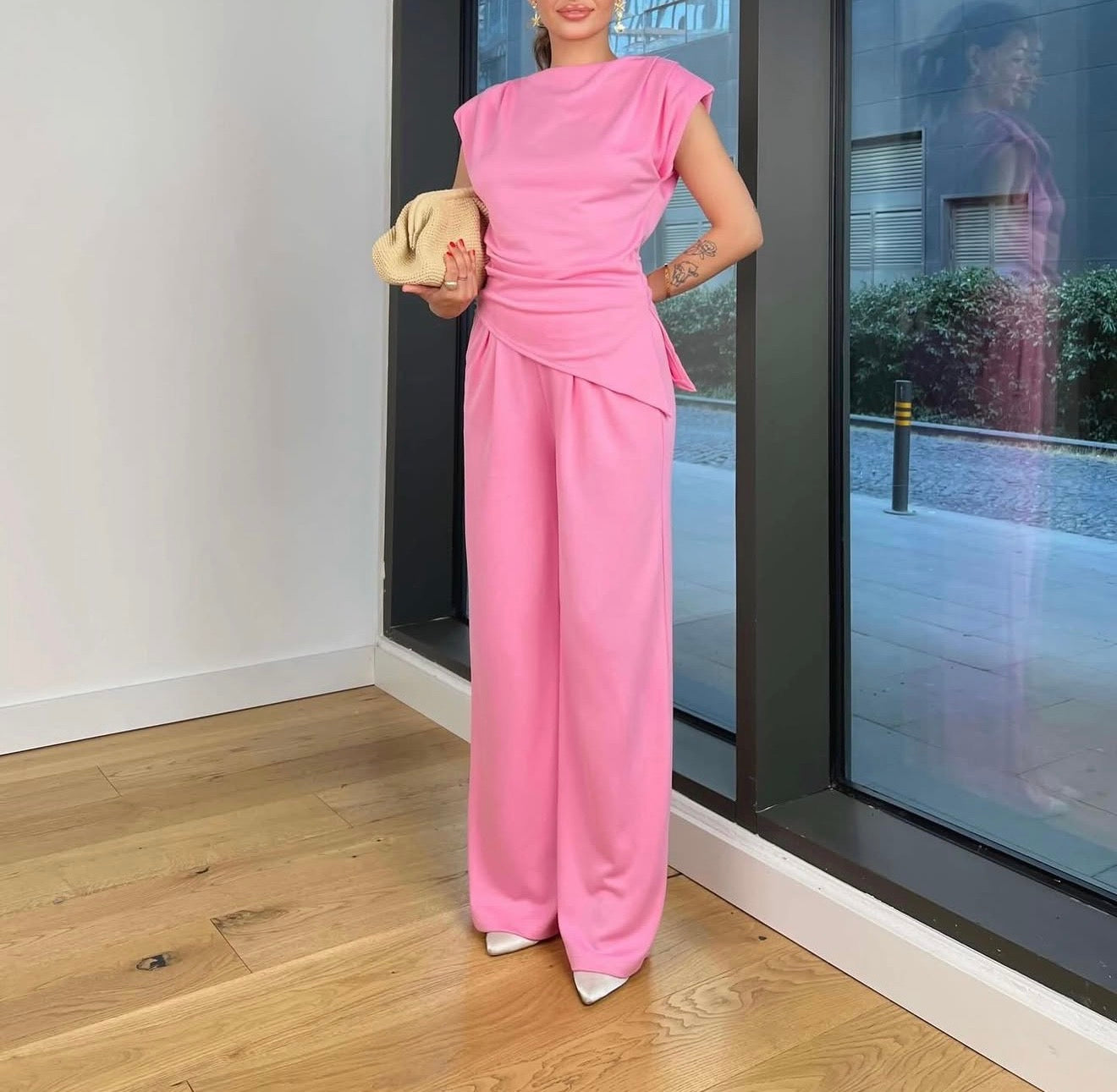 Sculpt Drape Co-ords set