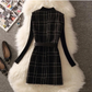 Sheena Set of Top & Woolen Tweed Dress