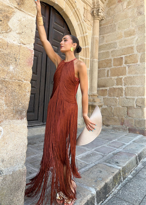 Avenya Fringe Dress