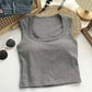 Lovito Tank Tops With Inbuilt Bra