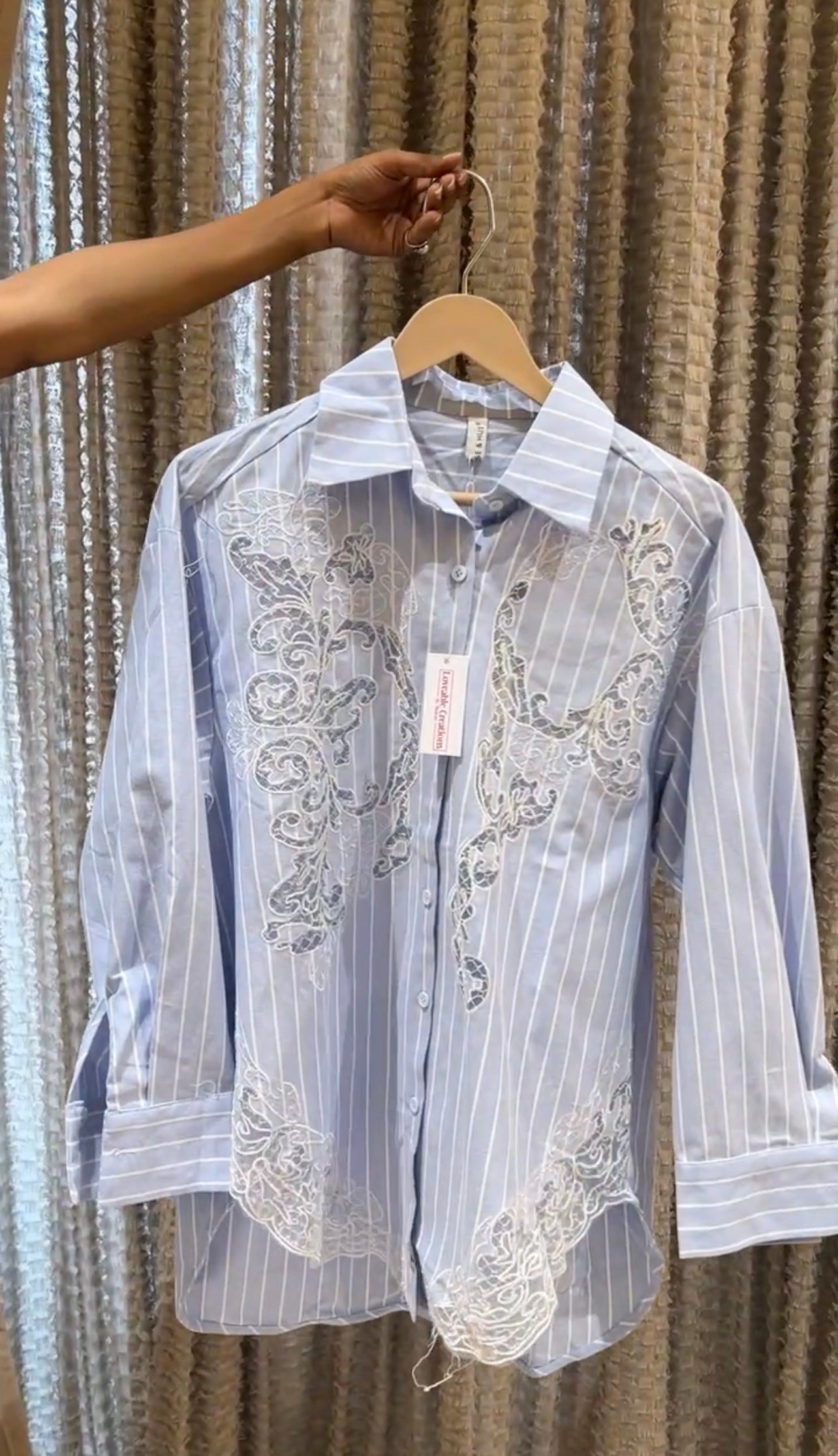 Kina Exclusive Lace Shirt