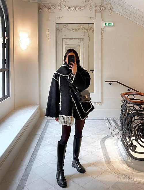 Mihaela Scarf Jacket