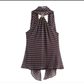 Liara top with attached scarf