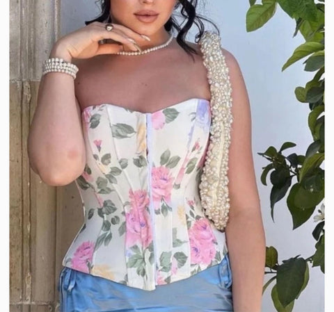 Flora Corset Top