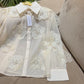 Organza Floral Embriodered Shirt