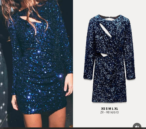 Viona Sequins Dress