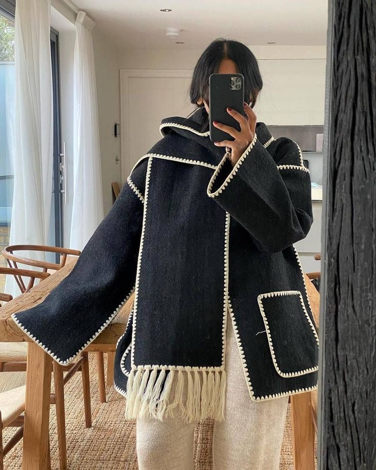 Mihaela Scarf Jacket