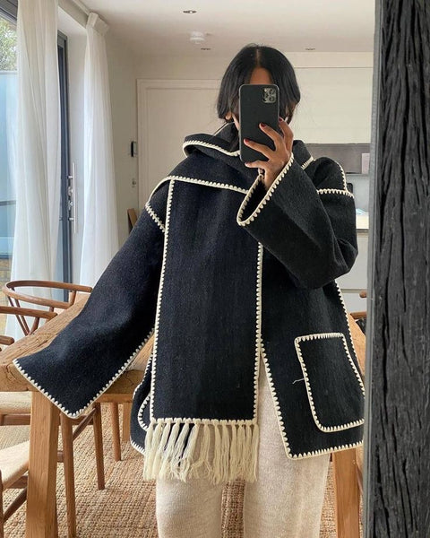 Mihaela Scarf Jacket