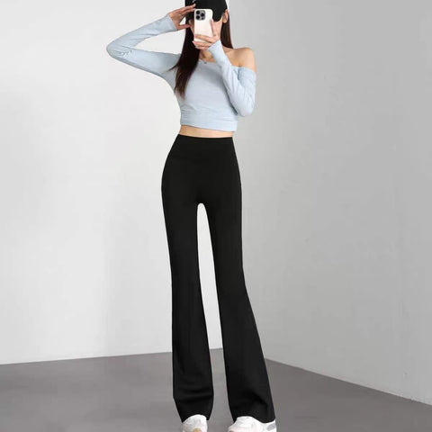 Niona Luxe High Waist Flare Pants