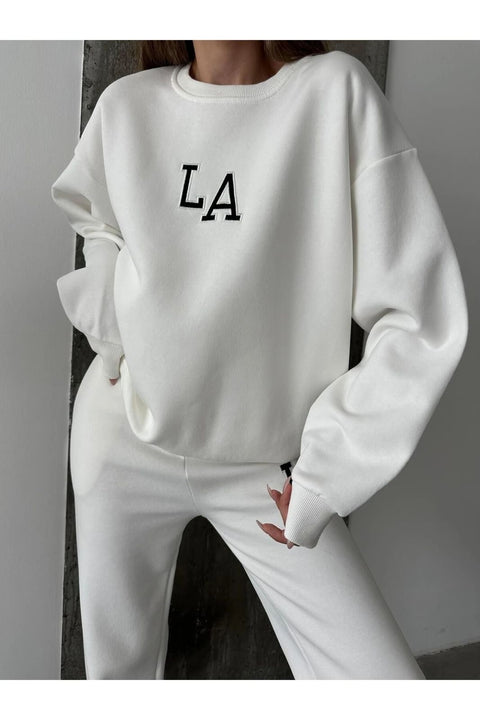 LA Fleece Tracksuit Set