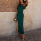 Off shoulder Furry Dress