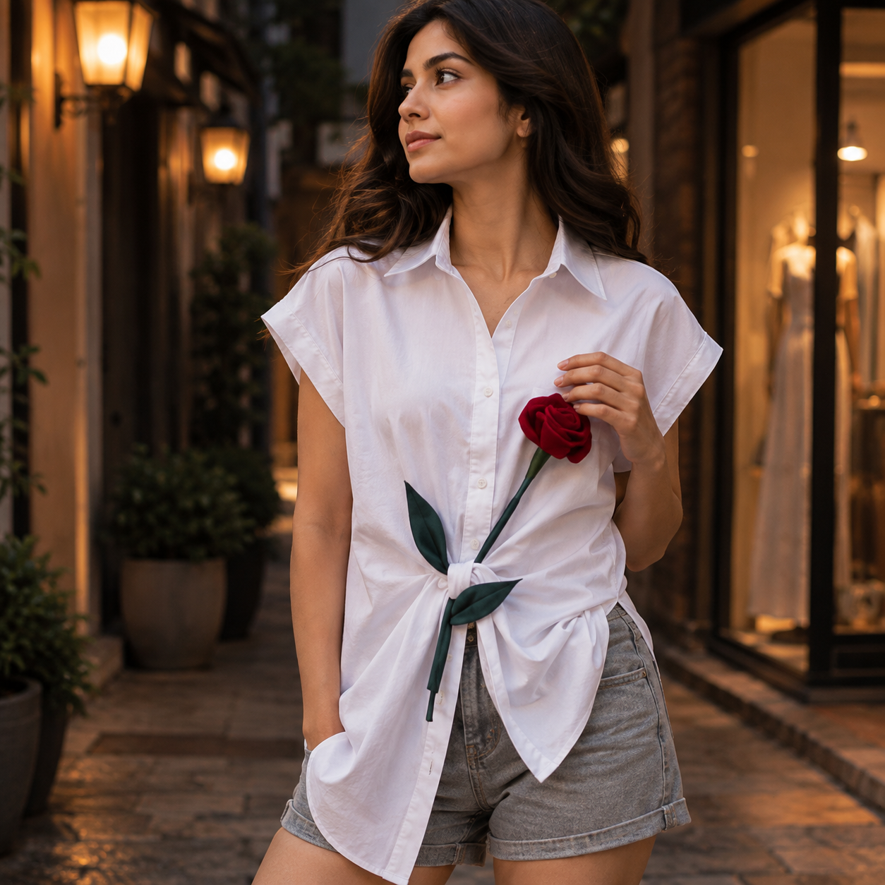 Rose Summer Shirt