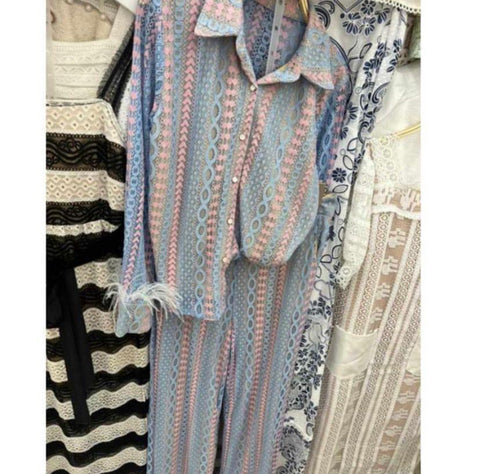 Blue Feather Cords
