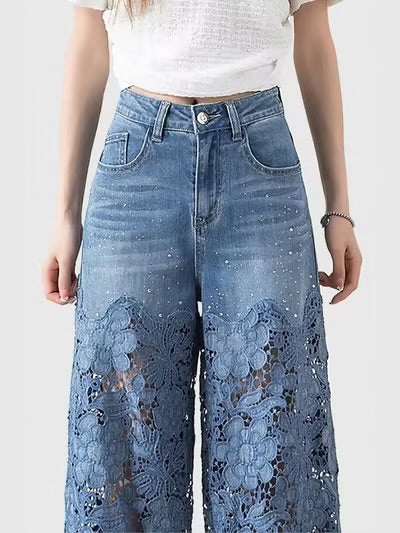 Rusho Lace Denim