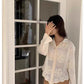 Aza Luxe Crochet Shirt
