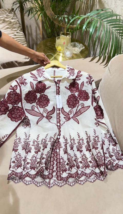 Lily Embriodered Shirt