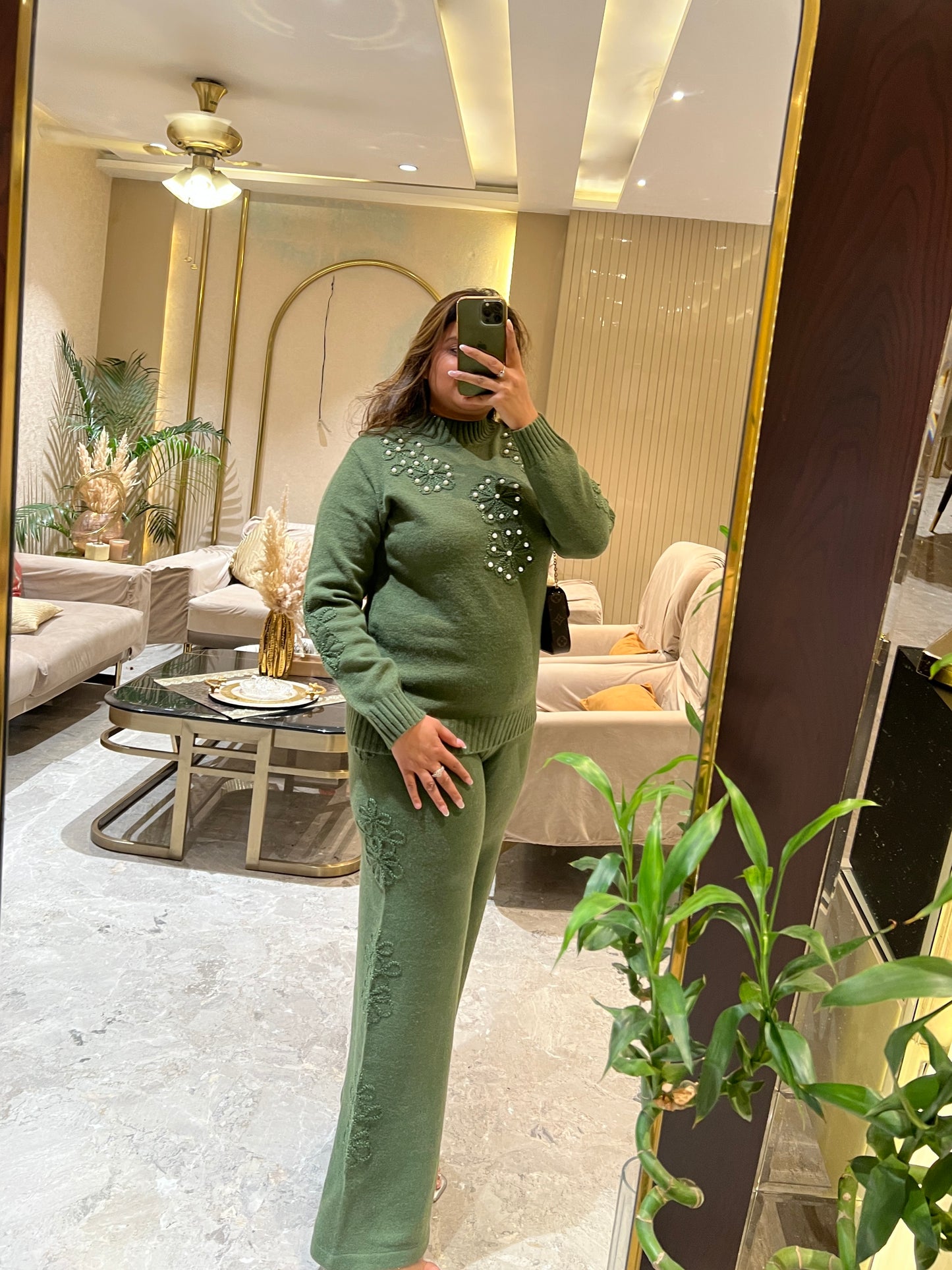 Pearl Luxe Knit Cords Set