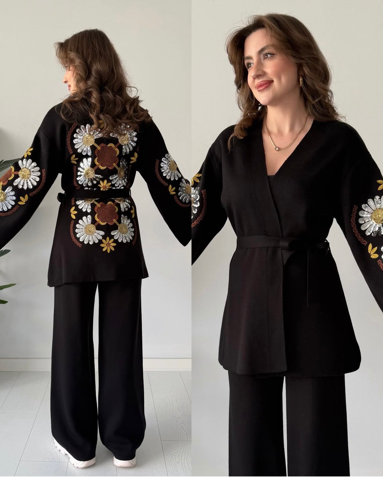 Floréa Royale Embroidered Co-ord
