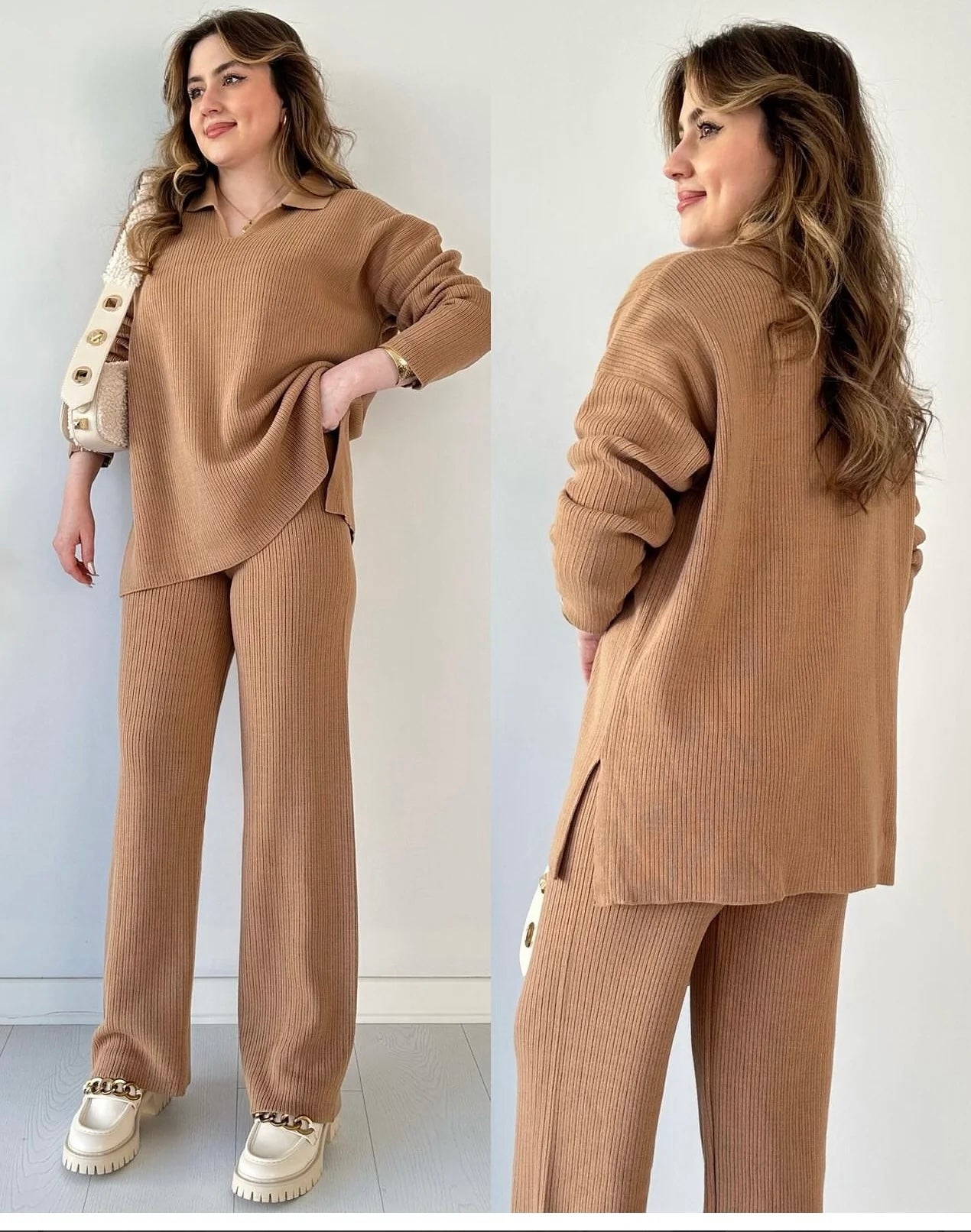 Tiara Knitted Cords Set