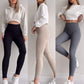 Basic Fleece Fitted Leggings