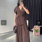 Mocha Luxe Cords Set