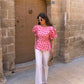 Pink Polka Dot Affair Top