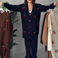 Cherry knitted Warm Cords Set