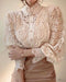 Vika Luxe Lace Shirt