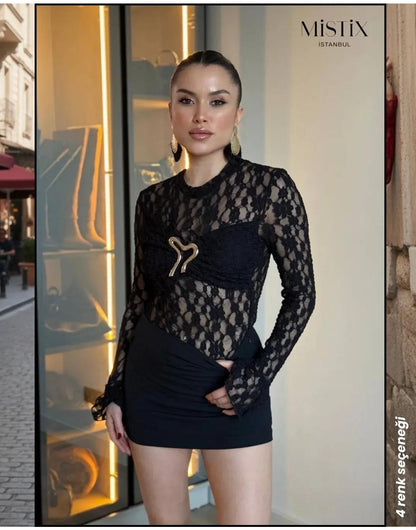 Nyx Lace Top