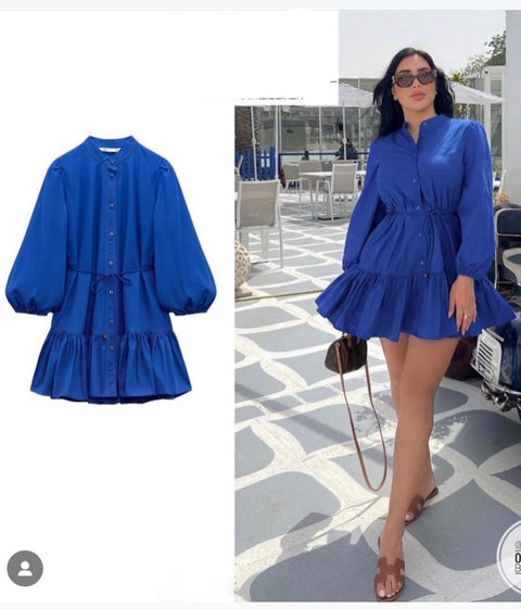 Zar Ruffle Dress