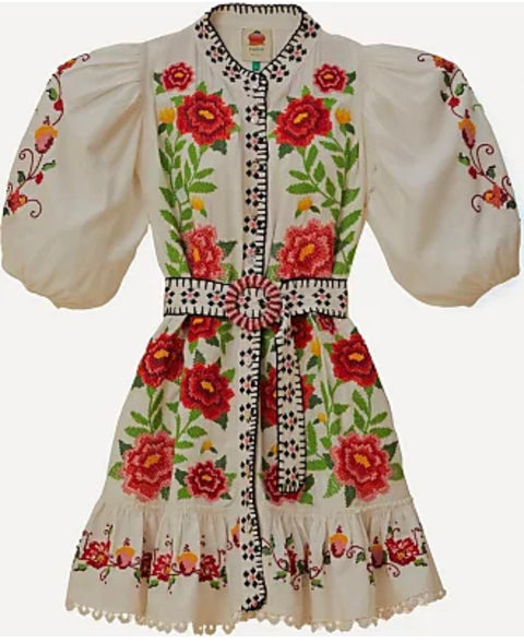 Aira Embriodery Dress
