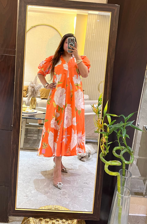 Flora Cotton Dress
