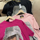 Quikry Pearl Embellish Tshirts
