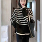 Saleena Stripes Knitted Cords Set